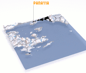 3d view of Panayía