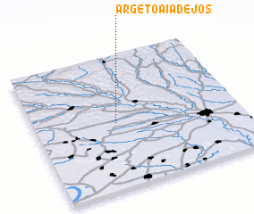 3d view of Argetoaia de Jos