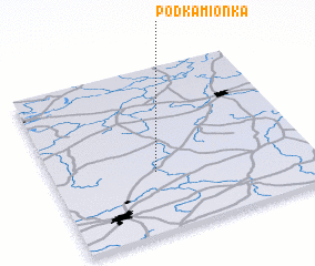 3d view of Podkamionka