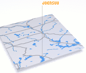 3d view of Joensuu