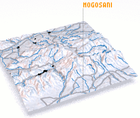 3d view of Mogoşani