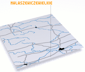 3d view of Małaszewicze Wielkie