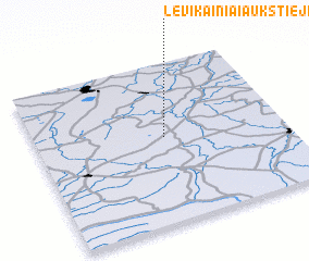 3d view of Levikainiai Aukštieji