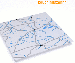 3d view of Kolonia Mszanna