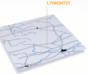 3d view of Lyshchitsy