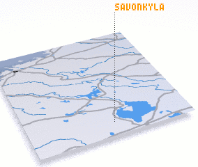 3d view of Savonkylä