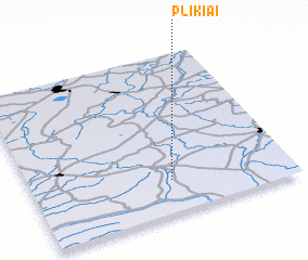 3d view of Plikiai