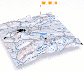 3d view of Kalkovo