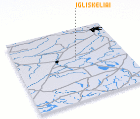 3d view of Igliškėliai