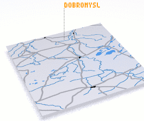 3d view of Dobromyśl