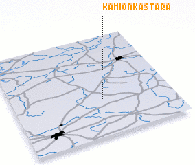 3d view of Kamionka Stara