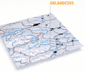 3d view of Galda de Sus