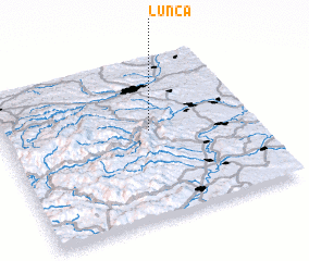 3d view of Lunca