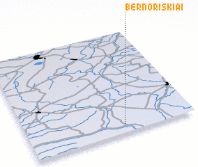 3d view of Bernoriškiai