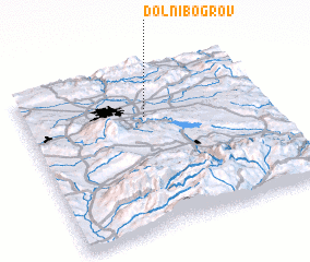 3d view of Dolni Bogrov