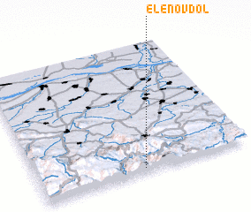 3d view of Elenov Dol