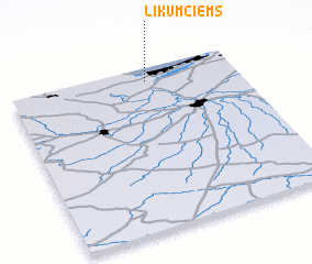 3d view of Līkumciems