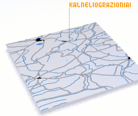 3d view of Kalnelio Gražioniai