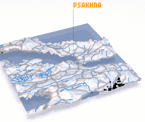 3d view of Psakhná