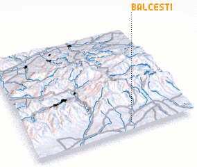 3d view of Bălceşti