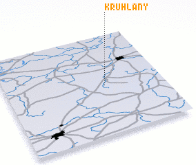 3d view of Kruhlany