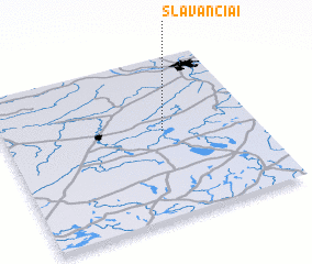 3d view of Šlavančiai