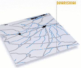 3d view of Dvariškiai