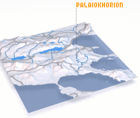 3d view of Palaiokhórion