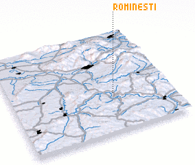 3d view of Romîneşti