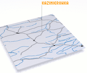 3d view of Kazimierówka