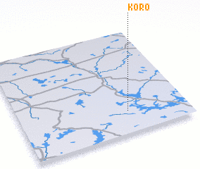 3d view of Koro