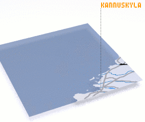 3d view of Kannuskylä