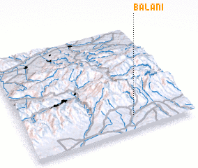 3d view of Bălani