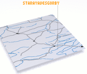 3d view of Staraya Vesʼ Gorby