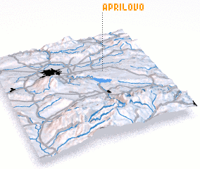 3d view of Aprilovo