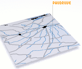 3d view of Paudruvė