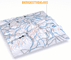 3d view of Bengeştii de Jos