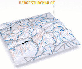 3d view of Bengeştii de Mijloc