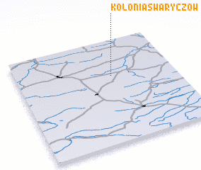 3d view of Kolonia Swaryczów