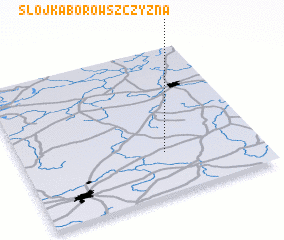 3d view of Słójka Borowszczyzna