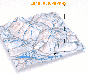 3d view of Emmanouíl Pappás