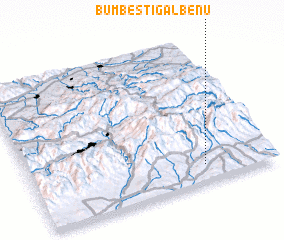 3d view of Bumbeşti-Galbenu