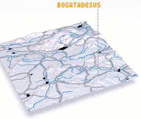 3d view of Bogata de Sus