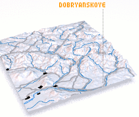 3d view of Dobryanskoye