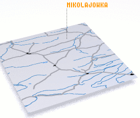 3d view of Mikołajówka