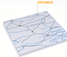 3d view of Chyżowice