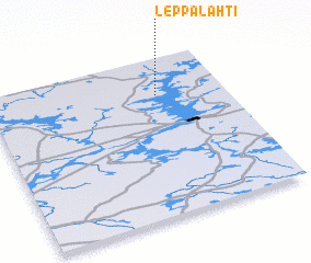 3d view of Leppälahti