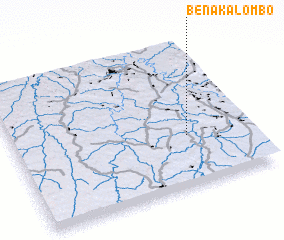 3d view of Bena-Kalombo