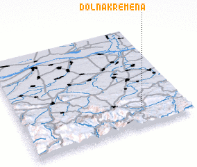 3d view of Dolna Kremena