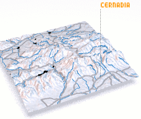 3d view of Cernădia